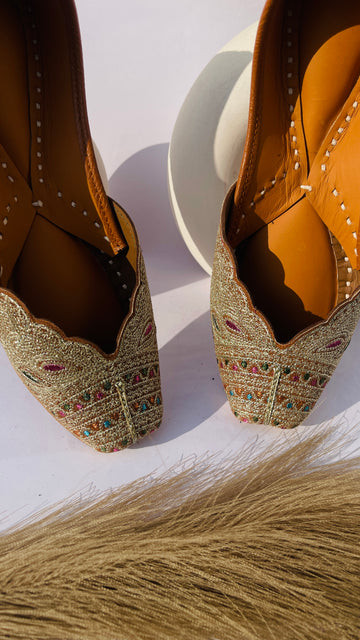 Heer-e-Zari ~ Handcrafted Heritage, Woven in Gold